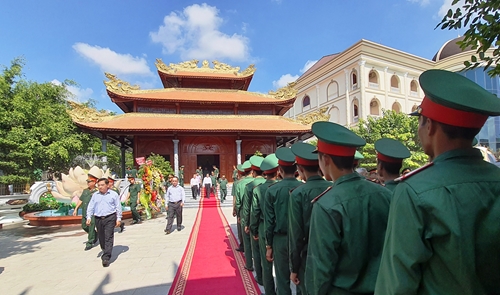Quân khu 9 khánh thành khu nhà tưởng niệm Chủ tịch Hồ Chí Minh